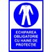 Placuta pentru echiparea obligatorie cu haine de protectie